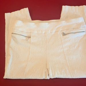 Style & Co White Capris